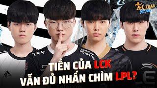 Dù áp dụng giới hạn quỹ lương, tiền của LCK vẫn đủ nhấn chìm LPL?