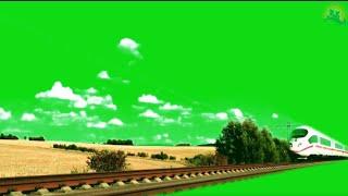 Bullet Train Green Screen HD video