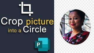 How to crop a picture into a circle in Publisher