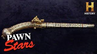 Pawn Stars: $15,000 Antique Silver Pistol ACTUALLY FIRES (S20)