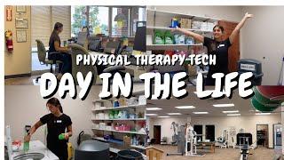 A DAY IN THE LIFE AS A PT TECH | work vlog