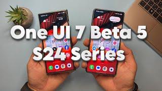 Samsung One UI 7 Beta 5 for the S24 Series vs S25 Ultra - Needs More Work