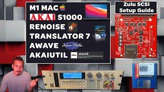 Modern Methods of interfacing with an AKAI S1000/3000/950, Chicken Systems, Awave, Akai Util, M1 Mac