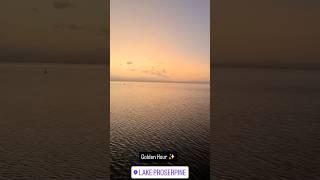 Birds, Me and the setting sun  . #lakeproserpine #SeeAustralia #Queensland #Lake #Sunset #Birds