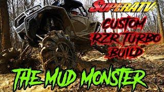 In Depth Look at Polaris RZR XP Turbo - Mud Build - SuperATV