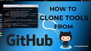 how to install tools from GitHub in kali Linux