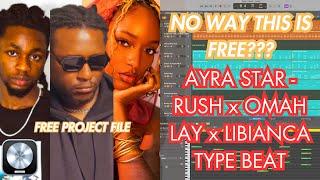 How To Make AfroBeats in LOGIC PRO X | Ayra Starr - Rush ft. Libianca, Omah Lay - (Prod. By Aleko).