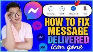 MESSENGER PROBLEM | how to fix message deliver send icon on messenger