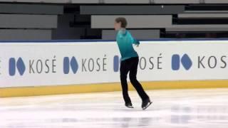 2015 ISU Junior Grand Prix of Figure Skating Men Free Skate Roman SADOVSKY CAN