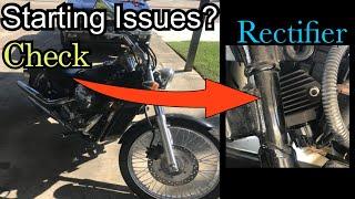 Honda Shadow Spirit 750cc Won’t Start? Check Rectifier / Spark Plugs