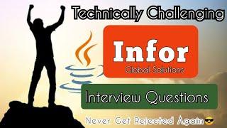 Infor Java Developer Interview Questions | 4.7 YOE | 