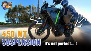 Cfmoto Ibex 450MT  Suspension - How good is it?