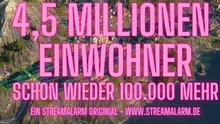 Anno 1800 - 4,5 Millionen Einwohner! Rekord bauen in Anno 1800 mit Streamalarm!