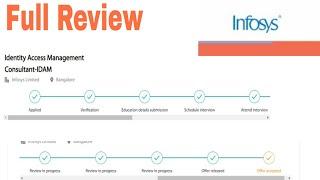 Infosys Review in progress Means ? Is selection or rejection?|| 2022||All doubts clear.