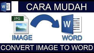 Cara Convert File JPG Menjadi Word/Text