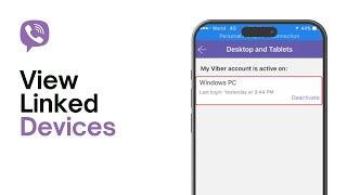 How to View Linked Devices to Your Viber Account | Log Out Other Devices on Viber
