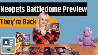 Neopets Battledome Trading Card Game Preview - They're Back & Cuter Than Ever!