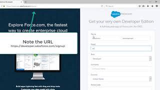 How to create a free Salesforce Developer account - Salesforce Training for beginners