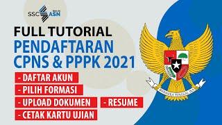 FULL TUTORIAL PENDAFTARAN ONLINE CPNS PPPK 2021 - CARA DAFTAR CPNS PPPK FULL TAHAP (1-5)