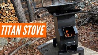 Minuteman Titan Stove: The Prepper Stove To Rule Them All | Durable for Camp, Survival, Emergency
