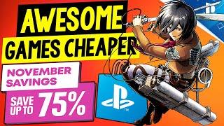 15 Amazing PSN NOVEMBER SAVINGS Sale 2024 Game Deals to Buy! Must Own PS5/PS4 Games WAY CHEAPER!