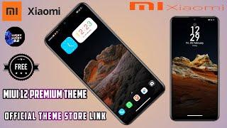 MIui 12 Premium Theme Eu14Pro MIUI Theme with Glossy Icon Pack and Control Center