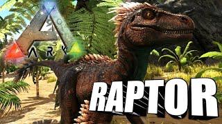 Taming A Raptor | Ark Survival Evolved | The Island