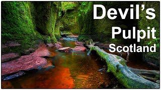 Devil's Pulpit In Scotland: landscape photography guide