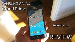 Samsung Galaxy Grand Prime REVIEW - Android 5.1.1