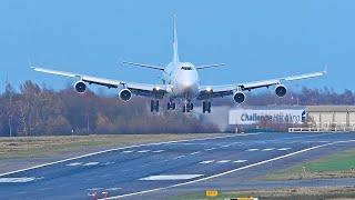 [4K] CROSSWIND from Day & Night  - Liege Airport PlaneSpotting - 50 Mins of Pure Aviation ️