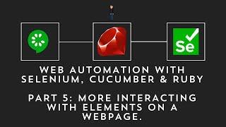 Web Automation with Selenium, Ruby & Cucumber Tutorial - Part 5