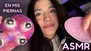 ASMR EN MI REGAZO ️/ TE HAGO DORMIR como BEBÉ / B3S0S Y CARICIAS ECHADO EN MI PIERNA