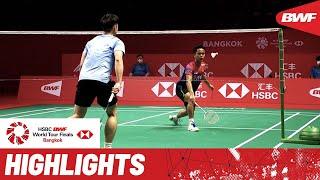 Battle of speed between Anthony Sinisuka Ginting and Loh Kean Yew