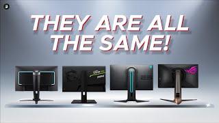 The Most BORING E-Sports Monitor Comparison EVER - 360Hz