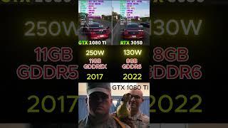 GTX 1080 TI VS RTX 3050 #pcgamingmemes #funny #memes #buildpc #gaming #shorts #fyp