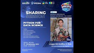 Sharing Session #1 - Python for Data Science