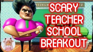 SCARY TEACHER SCHOOL BREAKOUT! (OBBY) - Roblox Obby Gameplay Walkthrough No Death [4K]