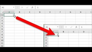 How to enable fill handle and cell drag and drop in excel | Drag to fill not working