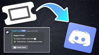How To Setup Ticket Tool Bot In Your Discord Server! | Ticket Tool