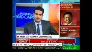 Q4 results 2016 - Mr. Suresh.V - Bloomberg TV - 8K Miles