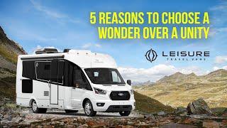 5 Reasons to Buy a Wonder over a Unity | Leisure Travel Vans