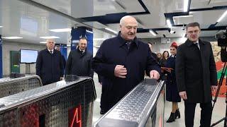 Лукашенко: Остановили метро! Жара бешеная! // Как открывали метро? // Новогоднее обращение: кулуары