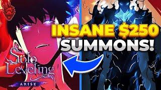 [Solo Leveling: Arise] INSANE $250 SUMMONS!! *DOUBLE SSR*