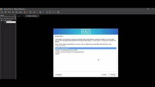 Kali Linux Installation on VMware  Step by Step Guide