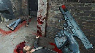 This Gunman VR Game Added Brutal Blood Realism Mods!