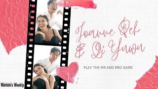 Joanne Peh and Qi Yuwu play the Mr and Mrs Game (Part 1)