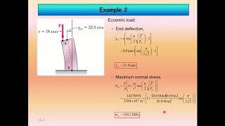 Column Eccentric Loading Examples