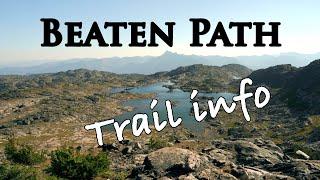 The Beaten Path - Beartooth Mountains what you need to know