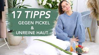 MEINE BESTEN TIPPS GEGEN PICKEL - Was HILFT wirklich bei UNREINER Haut? | Sheila Gomez