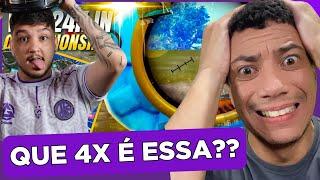 ANALISANDO A 4X MAIS PRECISA DO PUBG MOBILE - LEGUITO REACT FEDERAL GAMEPLAY